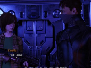 Projekt: Passion Parte 13(Legendado) Emily Tomando Pau Olhando para as Estrelas