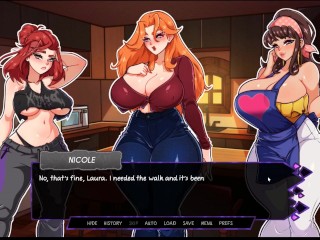 Futariuum's Gate [ FUTANARI Hentai Game ] Ep.5 hot naked shower time !