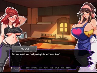 Futariuum's Gate [ FUTANARI Hentai Game ] Ep.5 hot naked shower time !