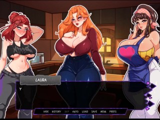 Futariuum's Gate [ FUTANARI Hentai Game ] Ep.5 hot naked shower time !