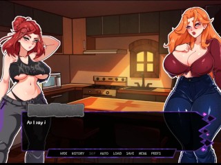 Futariuum's Gate [ FUTANARI Hentai Game ] Ep.5 hot naked shower time !