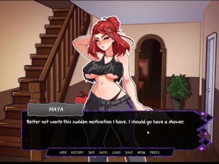 Futariuum's Gate [ FUTANARI Hentai Game ] Ep.5 hot naked shower time !