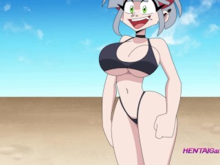 The Nude Beach ◆ Cartoon Porn