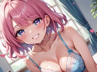 彼女がSMに興味があるらしく目隠しで責めたらお漏らししながらイキまくり💛ご褒美ちんぽもおいしく頂きました💛