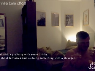 Hot Wife Annika Seduces Stranger at Her 1st Swinger Party