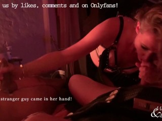 Hot Wife Annika Seduces Stranger at Her 1st Swinger Party