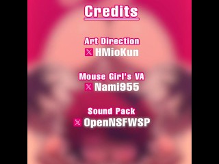 Don't let her get away! This mouse girl performs an incredible deepthroat.