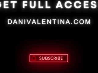 Dani Valentina gives sloppy throat after oily massage ft MazeeTheGoat