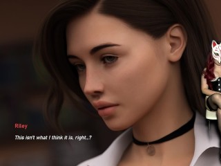 Steps of Debauchery #49 - Girl masturbate while playing a porn game