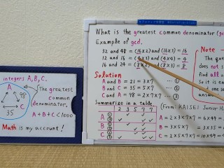 Find integers A B C.[JapanMath](lesbian)