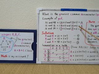 Find integers A B C.[JapanMath](lesbian)