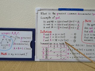 Find integers A B C.[JapanMath](lesbian)