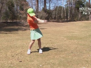 Japanese Golfer Nana Kunimi Ends Up Taking Dick