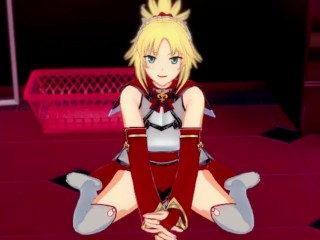 Mordred Pedragon masturbates you and lets you finish inside - Fate Apocrypha