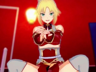 Mordred Pedragon masturbates you and lets you finish inside - Fate Apocrypha