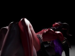 Demon Girl Rides Futa Demon | 3D Animation | Big Cock | Wilf Life