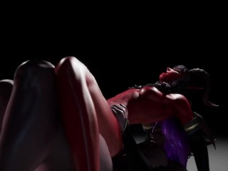 Demon Girl Rides Futa Demon | 3D Animation | Big Cock | Wilf Life