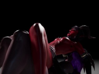 Demon Girl Rides Futa Demon | 3D Animation | Big Cock | Wilf Life