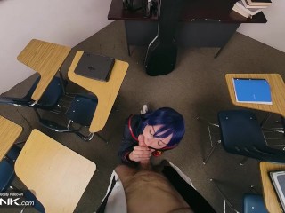 VR Conk: Hot Student Ryuko Matoi Gets Fucked Upskirt and Has Real Orgasm in Cosplay Parody | HD Porn