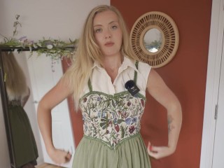 Milk Maid Dresses Try On Haul  | No Bra