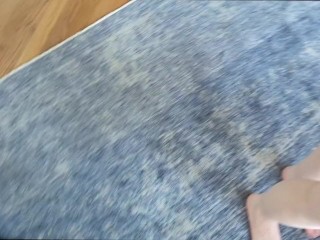 Good Girl Sucks Cock and Gets an Anal Creampie DumbRedheadBitch