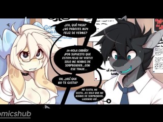 work day - furry comic