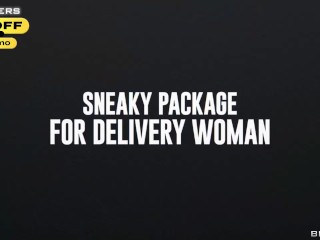 Sneaky Package For Delivery Woman.Destiny Mira, Yumi Sin / Brazzers