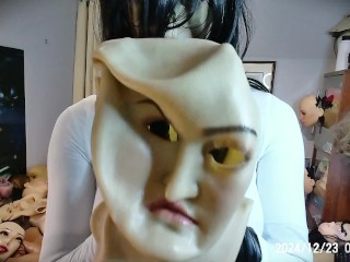 Reni's Faces Pt2! Reni's full rubber collection of female masks and rubber parts! DMS masks