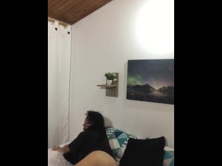 I masturbate thinking about my lover at my husband's house.