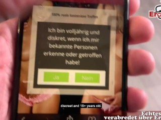 Deutsche reife Tattoo Milf trifft Studenten zum AO Sex