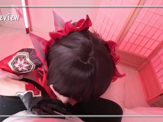 【Honkai StarRail】🏮 Blowjob Sparkle cosplayer, hentai japanese shemale cosplay 13