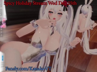 Kanako wears a SPICY Bunny SUIT - BEGGING to be VIBED and FUCKED Non-Stop!!!! BY CHATTERS!!!!