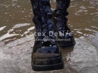 Rubberized walk in the mud Teaser