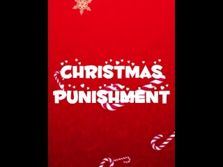 Miss Claus' Naughty List: Chastity Punishment