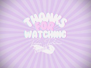 BBW Christmas Candy Cane Tease & Anal Play Fun