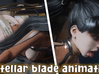 Eve Fucked by her stepbrother until she gets him pregnant (Stellar Blade animation) - Jazziuu