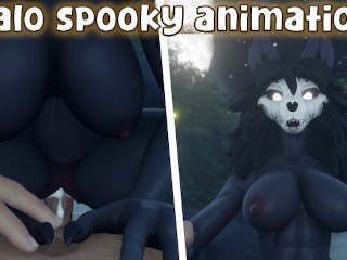 MalO loves cum inside her, she only accepts cocks (Furry Spoky animation) - Jazziuu