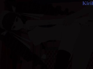 Celestia Ludenberg and I have intense sex in a secret room. - Danganronpa Hentai