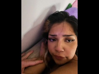 POV real amateur thick latina with big ass gets fucked hard doggystyle with cumshot finish