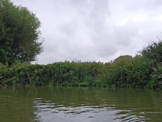 Risky Public NUDITY - BOAT RIDE Totally NAKED While He Paddles