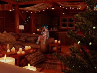 I stuffed a Thick candy Cane in my Wet Pussy