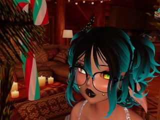 I stuffed a Thick candy Cane in my Wet Pussy