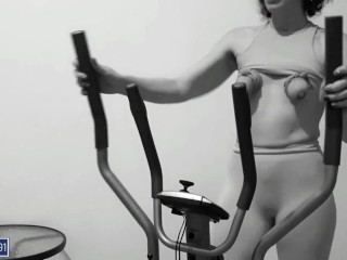 Submissive slut task: Tied Tits Gym Aerobics - Bdsmlovers91