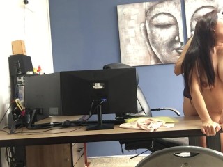 Job interview gets out of hand and I have sex with a milf