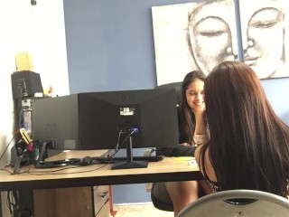 Job interview gets out of hand and I have sex with a milf