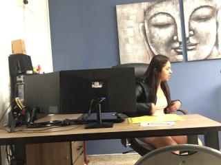 Job interview gets out of hand and I have sex with a milf