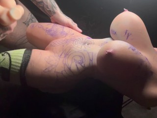 POV Tattooed Anime Babe Yuki Gets Filled With Cum ASMR by LoveNestle & Omen Bunny