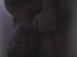 Glorious eating with appetite for huge cock