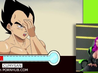 DRAGON BALL Z Bulma & Vegeta SEX ANIME HENTAI  REACTION