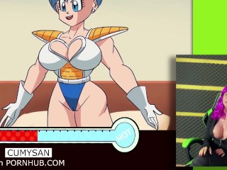 DRAGON BALL Z Bulma & Vegeta SEX ANIME HENTAI  REACTION